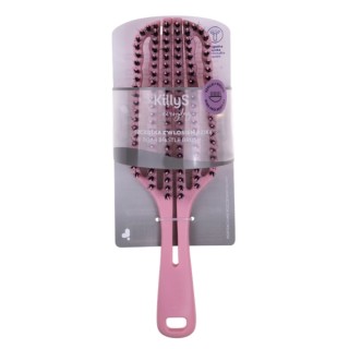 KillyS Pink Boar Bristle Hairbrush 1 pc.