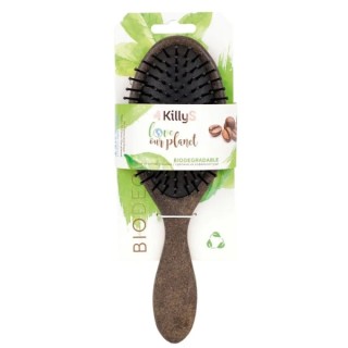 KillyS Eco Bio Oval Coffee Detangling Brush 1 pc