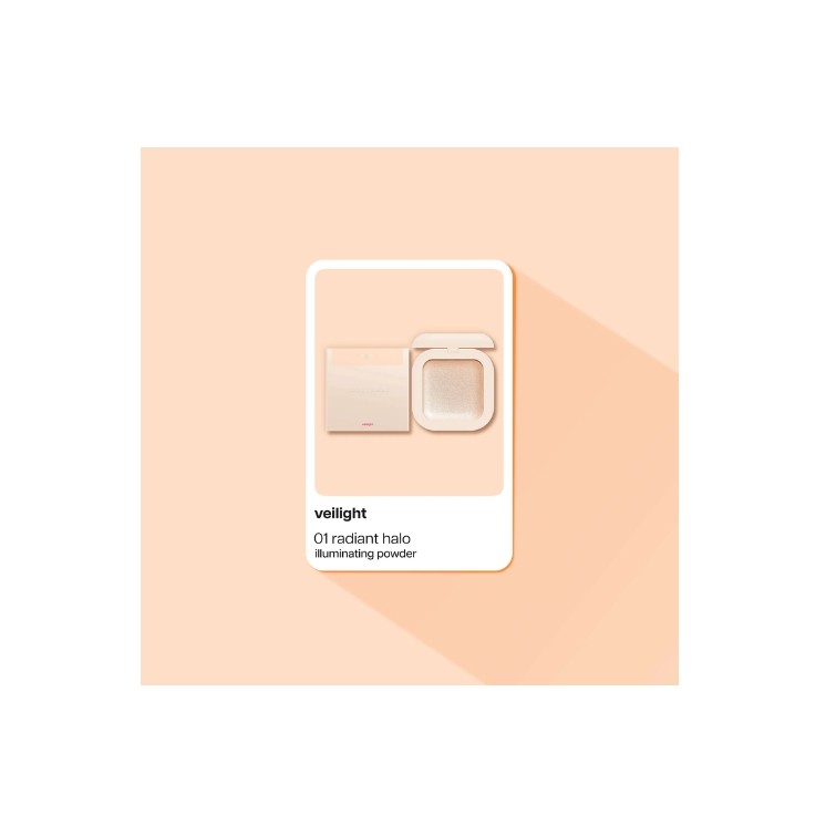 Poppy Head Veilight Illuminating Powder rozświetlający Puder do twarzy /01/ Radiant Halo 12 g