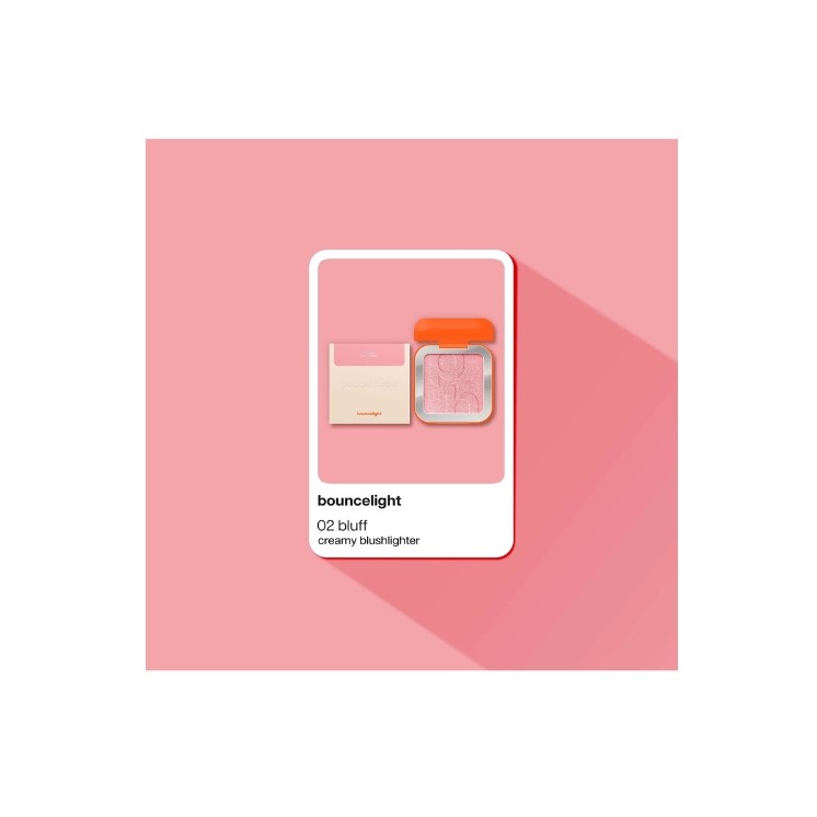 Poppy Head 2in1 Bouncelight Creamy Blushlighter /02/ Bluff 3.1 g