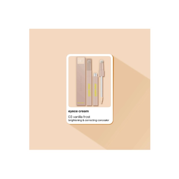 Poppy Head Cream aufhellender und korrigierender Augen-Concealer /03/ Vanilla -Frost 3,7 g