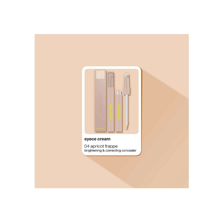 Poppy Head Cream aufhellender und korrigierender Augen-Concealer /04/ Apricot Frappe 3,7 g