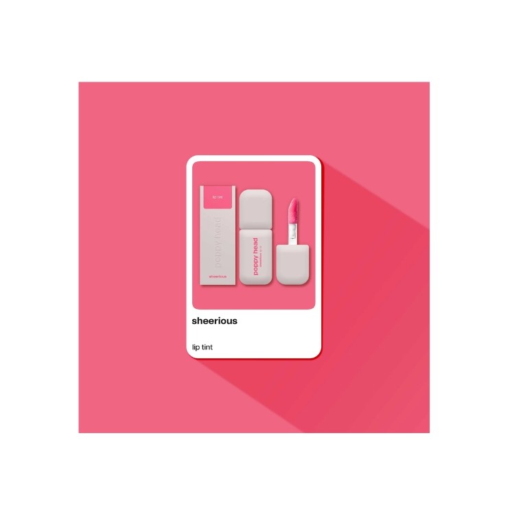Олія для губ Poppy Head Sheerious Lip Tint 4 г