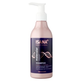 Isana Professional Molecular Repair Shampoo für geschädigtes Haar 250 ml
