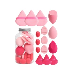 ECARLA Set mit 15 Make-up-Schwämmen