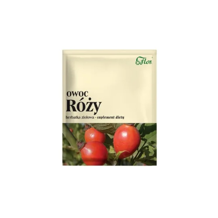 Flos Owoc róży Herbatka ziołowa 50 g