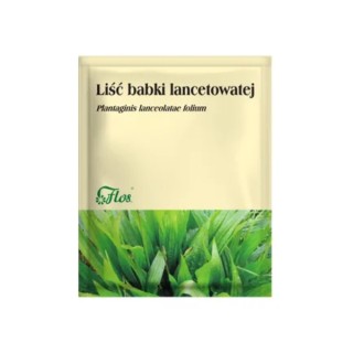 Трави Flos Ribwort з листя подорожника для настою 50 г