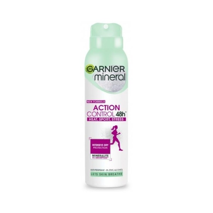 Garnier Minerals Dezodorant mit Spray, 48h Action Control , 150 ml