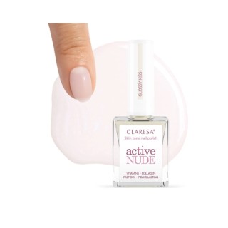 Claresa Active Nude Classic Nagellack Glossy Kiss 9,5 5 ml