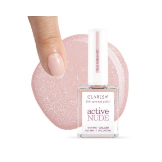 Claresa Active Nude Classic Nagellack Seidenschimmer 9,5 5 ml