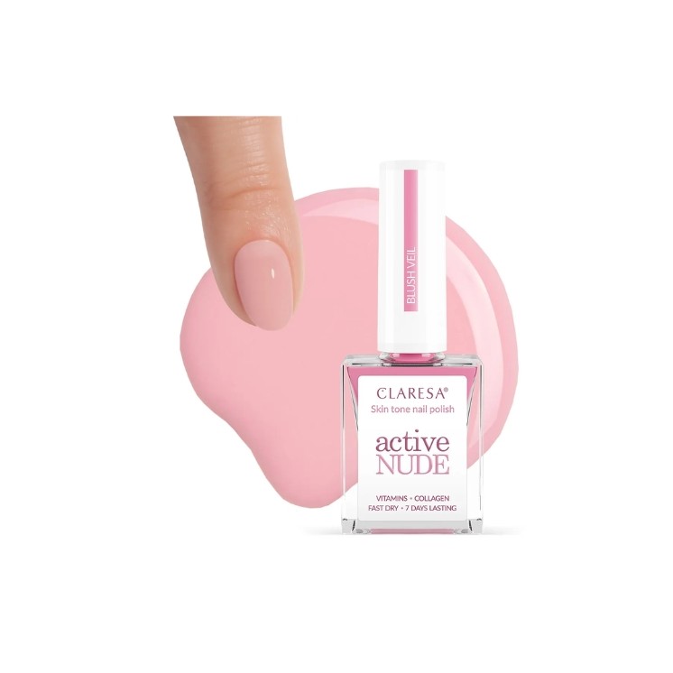Claresa Active Nude Blush Veil Classic Nagellack 9,5 5 ml