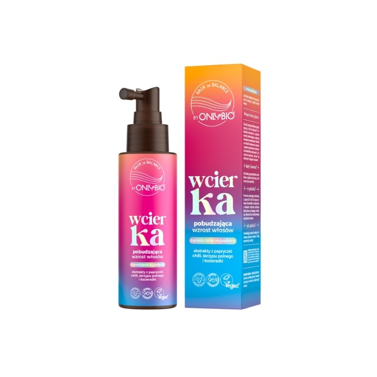 ONLYBIO Hair in Balance Lotion stimuleert de haargroei