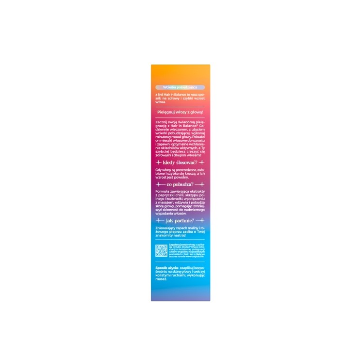 ONLYBIO Hair in Balance Wcierka pobudzająca wzrost włosów