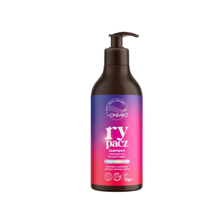 ONLYBIO Hair in Balance Rypacz Інтенсивно очищаючий шампунь для волосся
