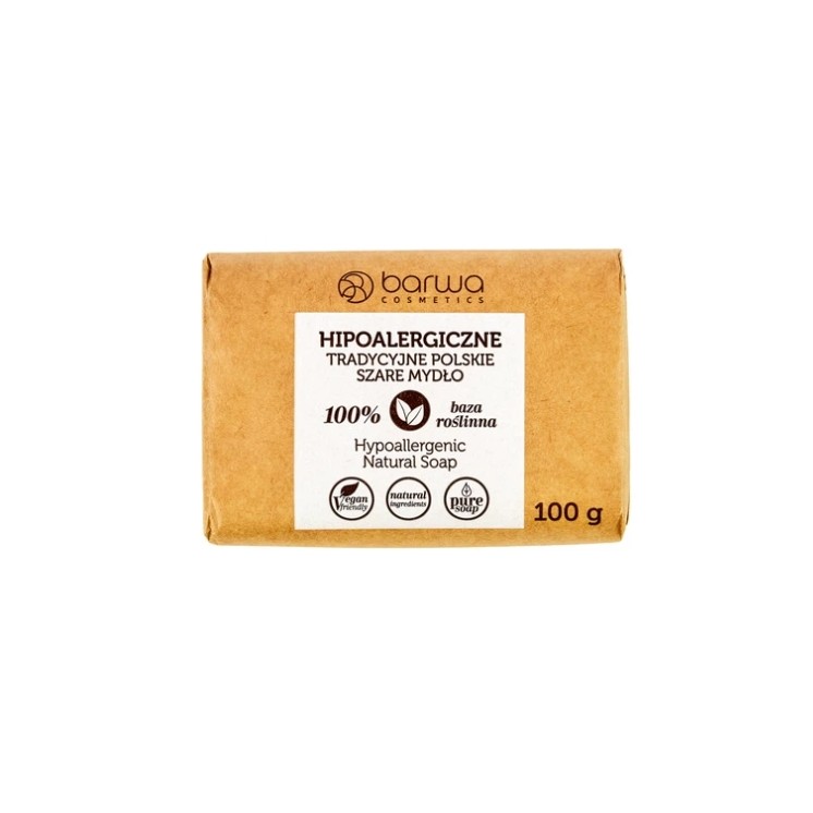 Barwa hypoallergene graue Seife 100 g