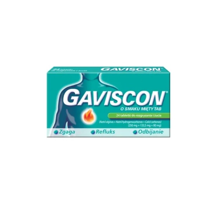 Gaviscon TAB 24 chewable tablets