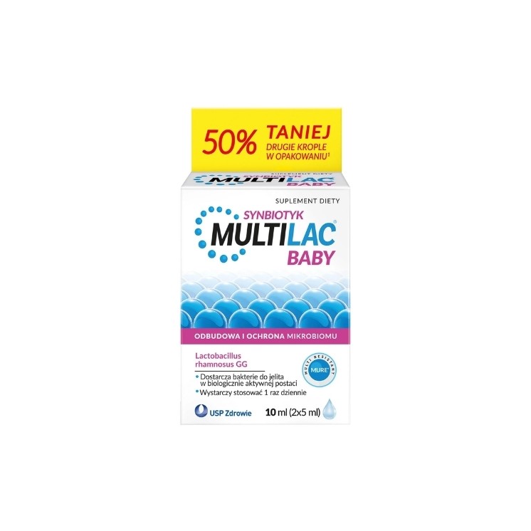 Multilac Baby Krople 2x5 ml