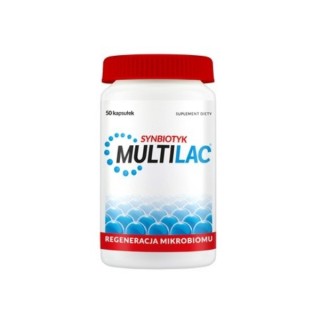 Multilac Synbiotic (Probiotikum + Präbiotikum) 50 Kapseln