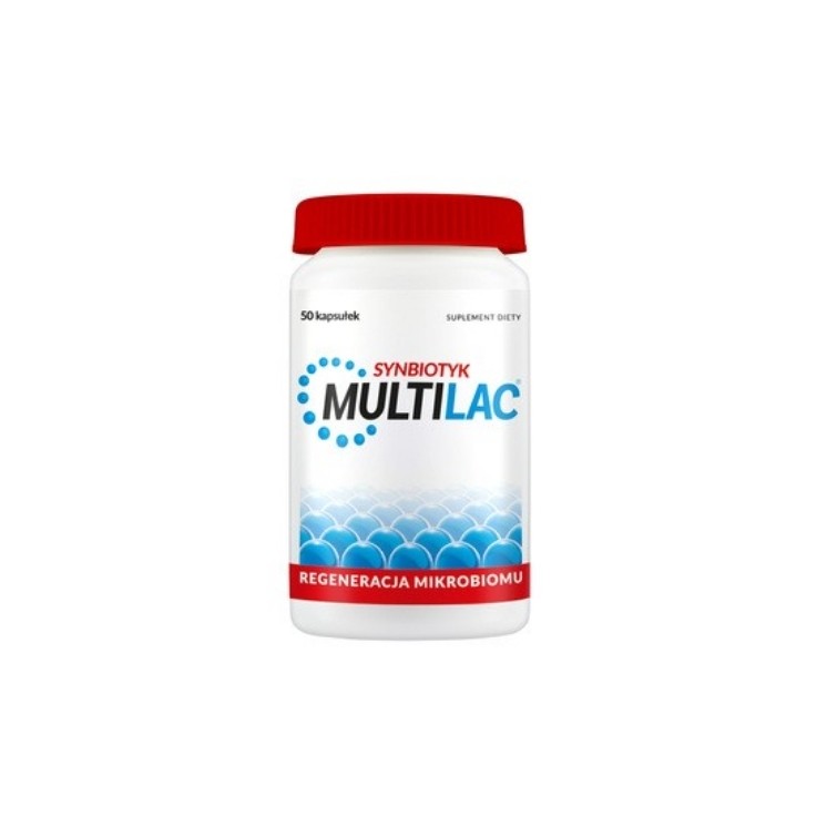 Multilac Synbiotic (Probiotikum + Präbiotikum) 50 Kapseln