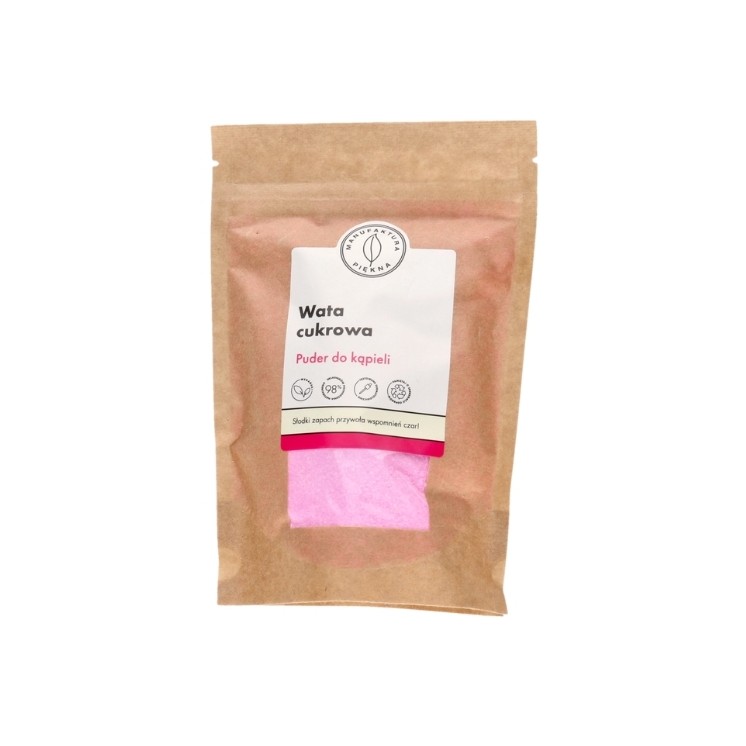 Порошок для ванн Manufaktura Piękna Fizzy Cotton Candy 250 г