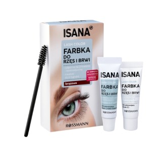 Isana Lash Color Henna do brwi i rzęs Brązowa 1 sztuka
