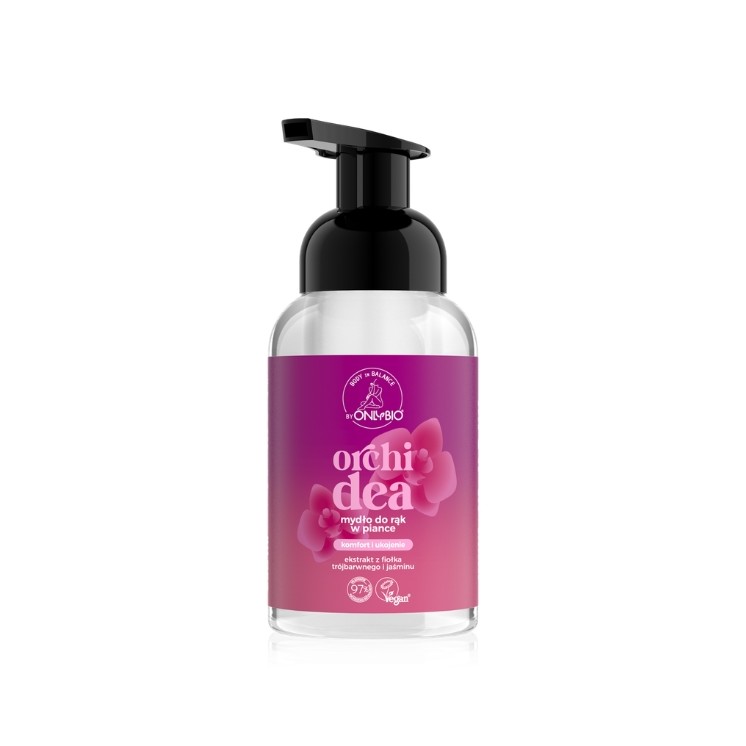 ONLYBIO Body in Balance Orchidee Schaumseife 250 ml