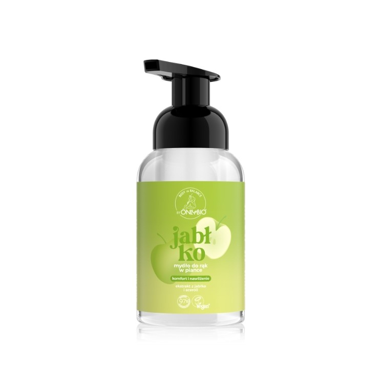 ONLYBIO Body in Balance Schaumseife Apfel 250 ml