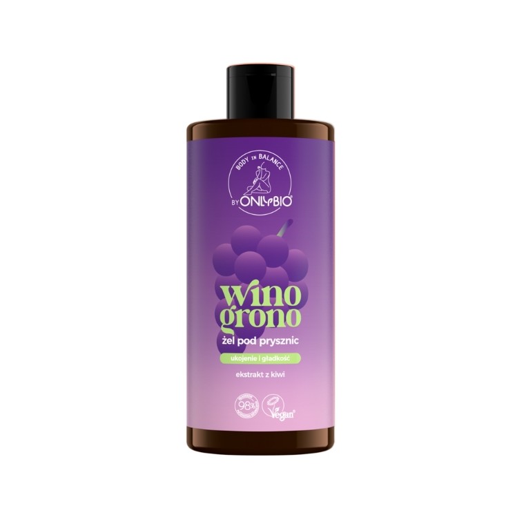 Гель для душу ONLYBIO Body in Balance з виноградом 300 мл