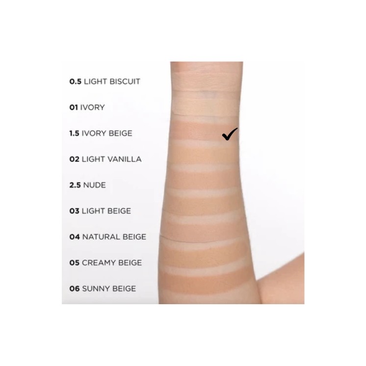 Eveline Better than Perfect feuchtigkeitsspendende und abdeckende Foundation /1, 5 Beige Ivory 30 ml