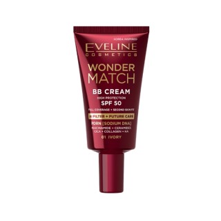 Eveline Wonder Match Creme BB z SPF50 /01/ Ivory 30 ml