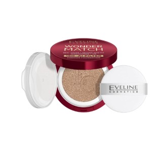 Eveline Wonder Match Covering Cushion Foundation mit Niacinamid /01N/ Ivory 15 g