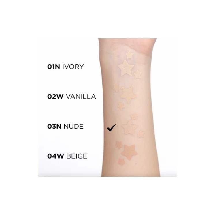 Eveline Wonder Match Covering Cushion Foundation mit Niacinamid /03N/ Nude 15 g