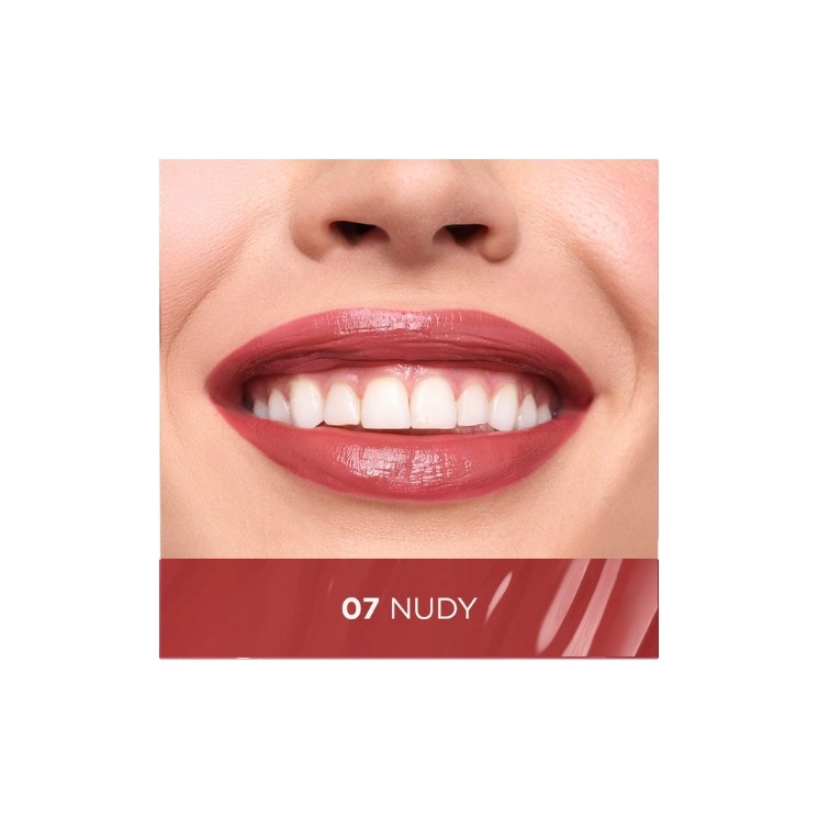 Eveline VinyLove Langanhaltender Flüssig-Lippenstift mit Gloss-Effekt /07/ Nudy 4 ml