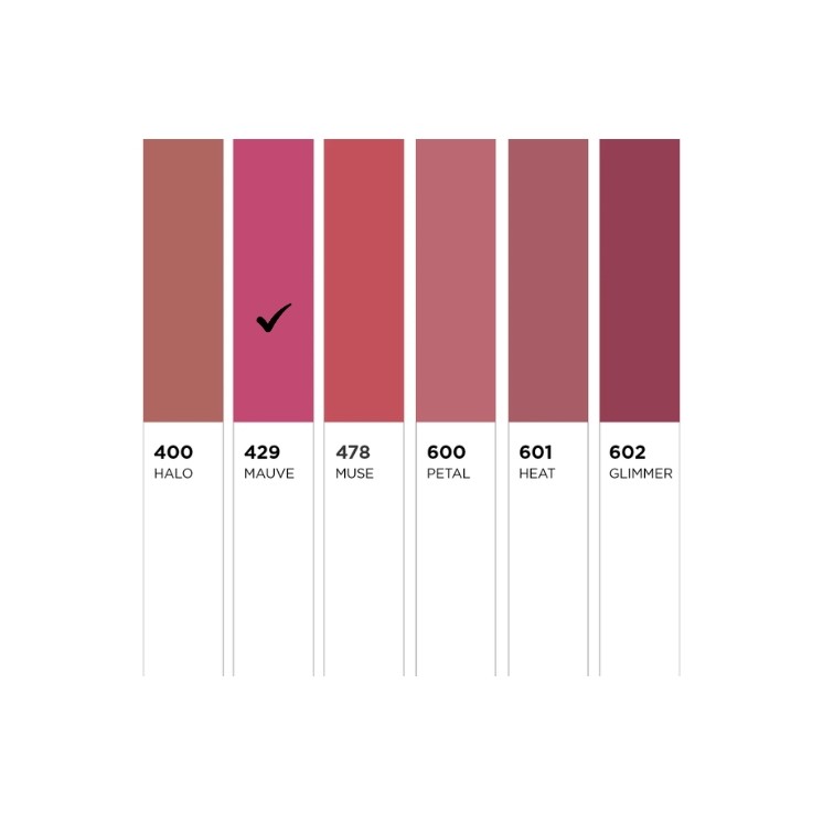 Eveline Celebrity Lips Creamy Satin Finish Lippenstift /429/ Mauve 1 Stück