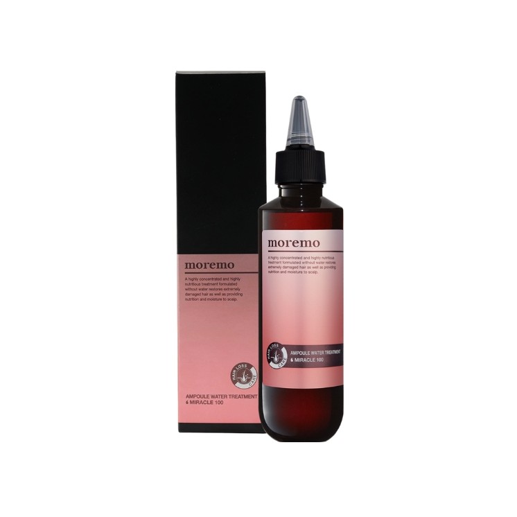 Ампульний засіб для очищення шкіри голови та волосся Moremo Ampoule Water Treatment Miracle 100, поживний, 200 мл