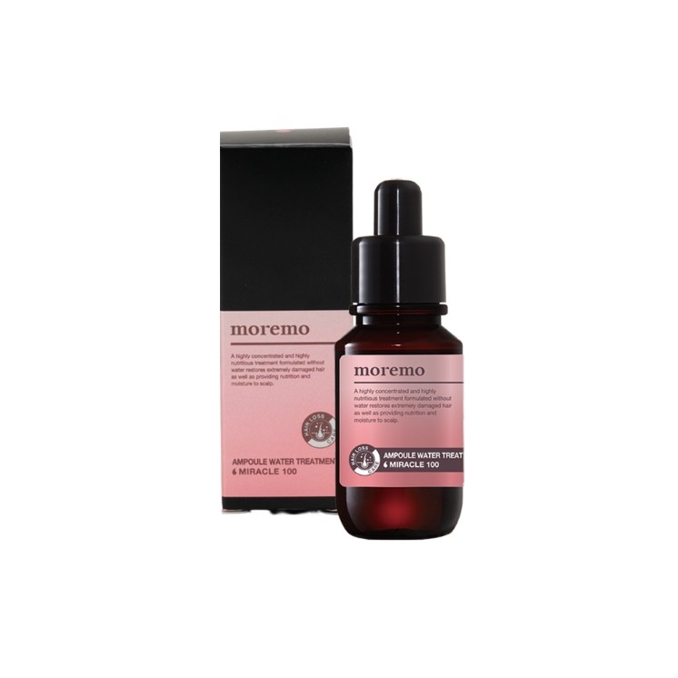 Moremo Ampoule Water Treatment Miracle 100 Nourishing Ampoule for scalp and hair 30 ml