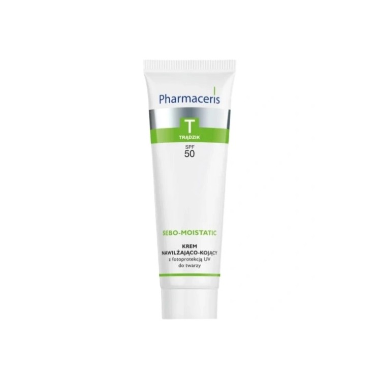 Зволожувальний крем для обличчя Pharmaceris T Sebo-Moistatic SPF30 50 мл