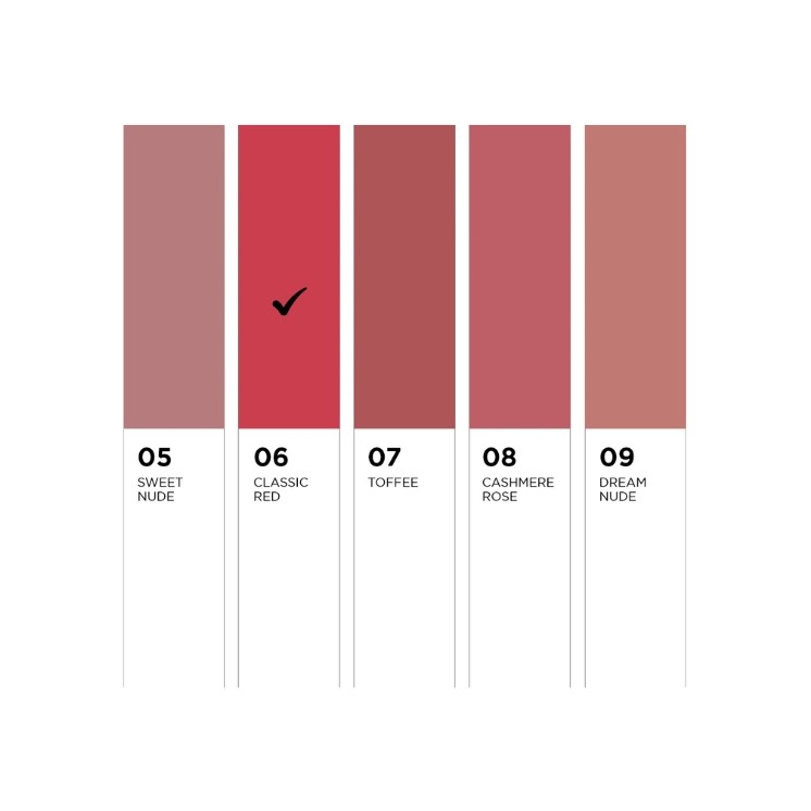 Eveline Wonder Match matte liquid lipstick /06/ Classic Red 6.8 ml