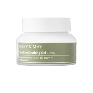 Крем-гель для чутливої шкіри Mary&May Sensitive Soothing Gel для догляду за чутливою шкірою та недоліками 70 г