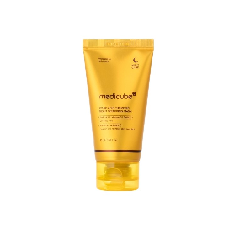 Medicube Kojic Acid Turmeric Night Maska wygładzająca Maska na noc z kwasem kojowym 75 ml