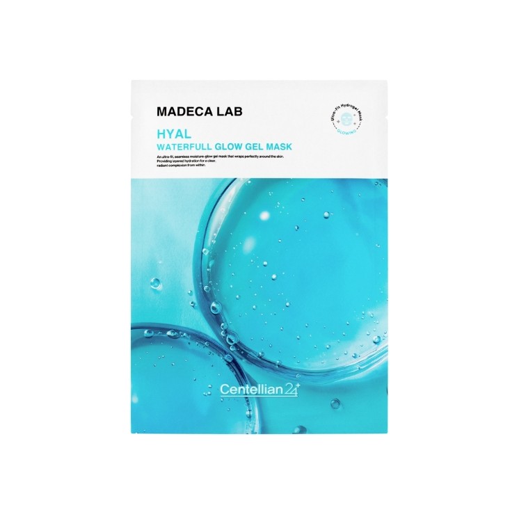 Набір з 5 зволожуючих гелевих масок для обличчя Centellian24 Hyal Waterfull Glow 22 мл