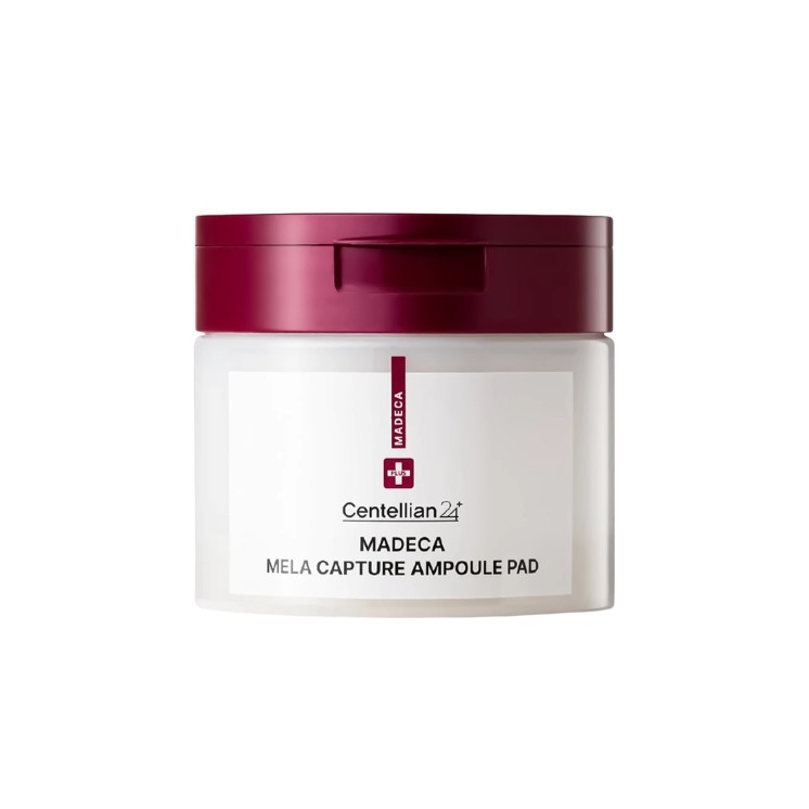 Centellian24 Madeca Mela Capture Ampoule Pad Płatki kosmetyczne z rozświetlającym serum do twarzy 60 ml