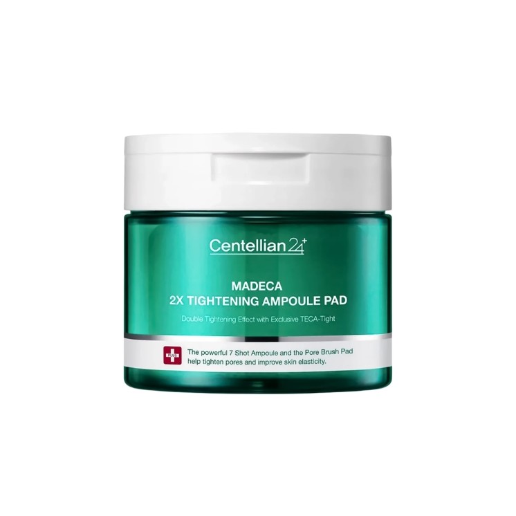 Диски для обличчя Centellian24 Madeca Double Tightening Ampoule Pad з підтягуючою сироваткою, 60 штук