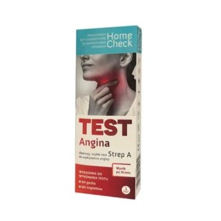Home Check Test Angina Strep A Test for detecting the antigen of group A streptococcus 1 piece