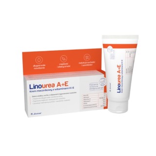 Linourea Urea Cream with Vitamins A+E 50 g