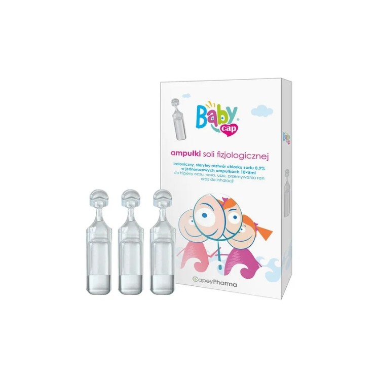 Babycap Saline 5ml x 10 ampoules