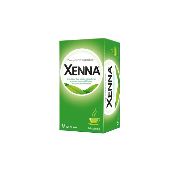 Xenna Fix Zioła na zaparcia 20 saszetek 