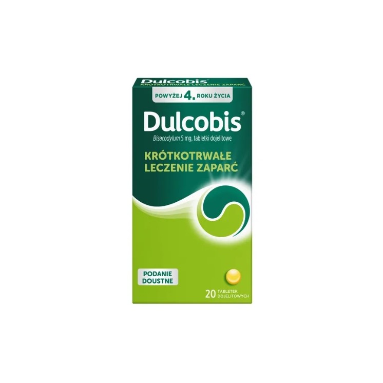 Dulcobis 5 мг 20 таблеток