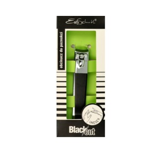 Ewa Schmitt Black Cut Carbon Steel Nail Clippers 1 piece