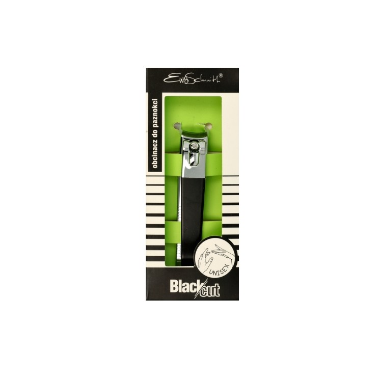Ewa Schmitt Black Cut Carbon Steel Nail Clippers 1 piece